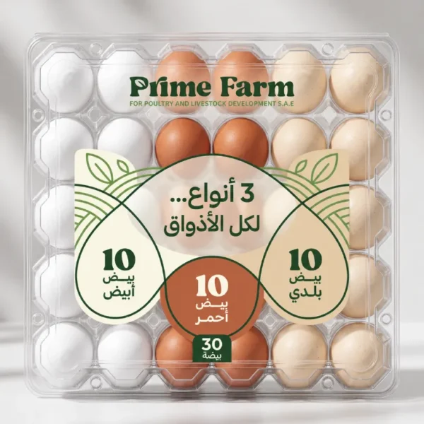 عبوة بيض برايم ميكس