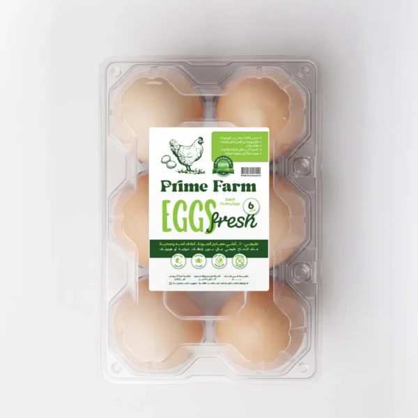 Prime farm Baladi 6 Eggs Package